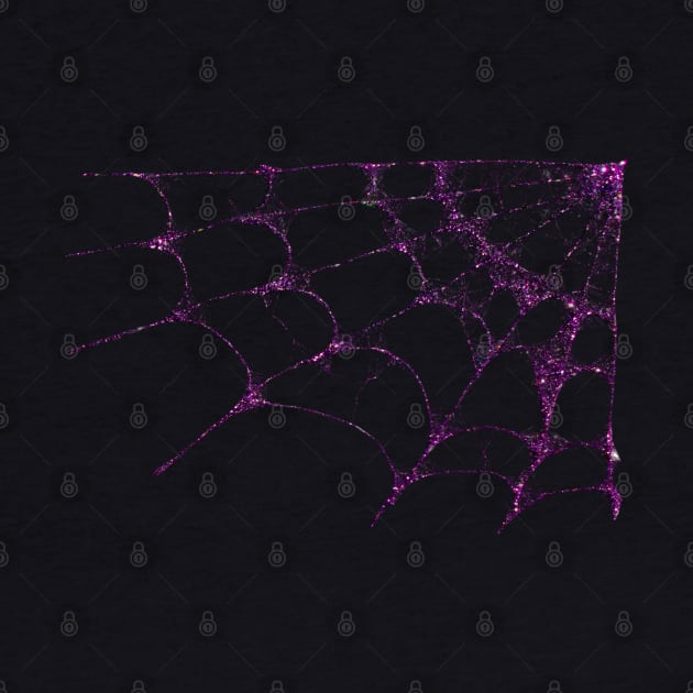 purple halloween glitter spiderweb scary cute gothic girl glam gifts by designsbyxarah